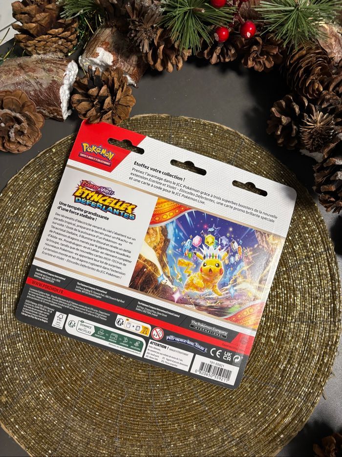 Tripack Pokémon Étincelles déferlantes NEUF - photo numéro 2