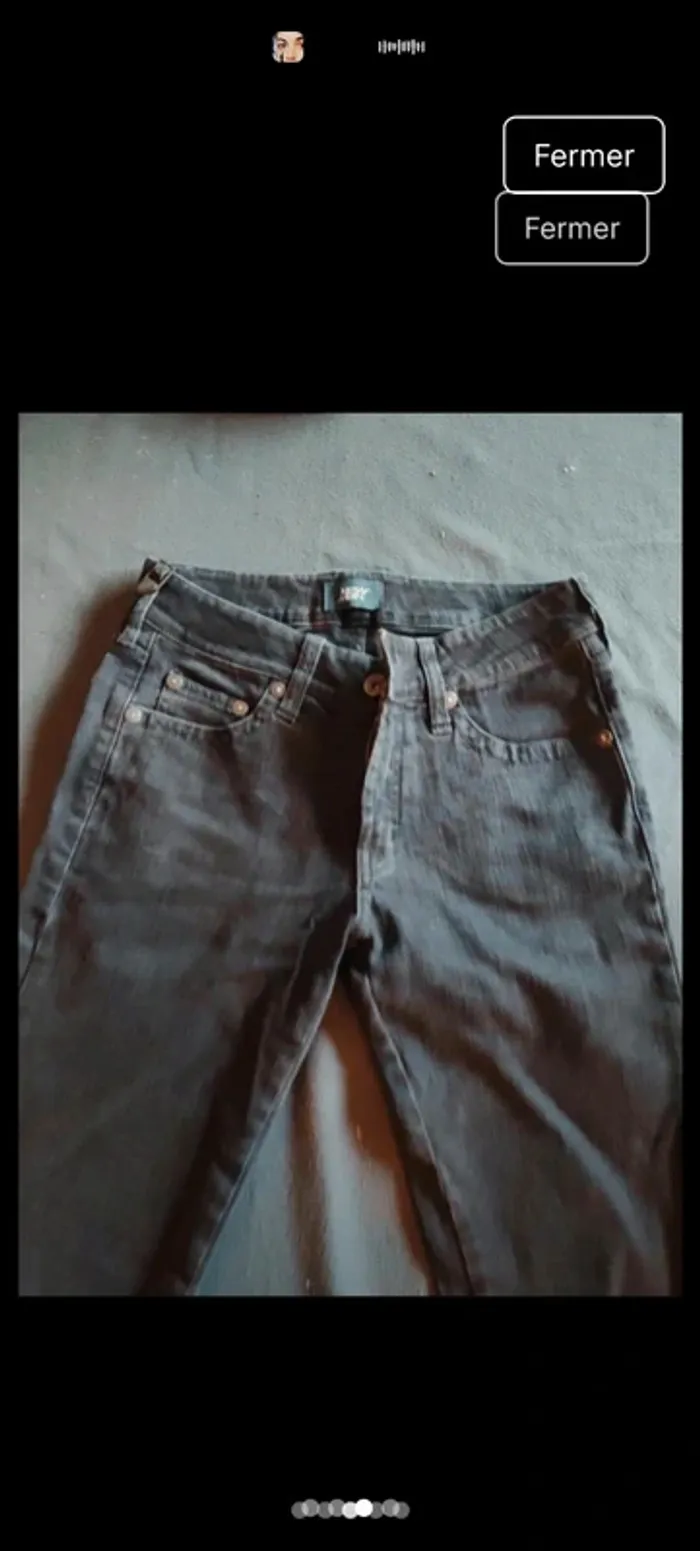 Jean's taille haute taille 36 New man - photo numéro 3