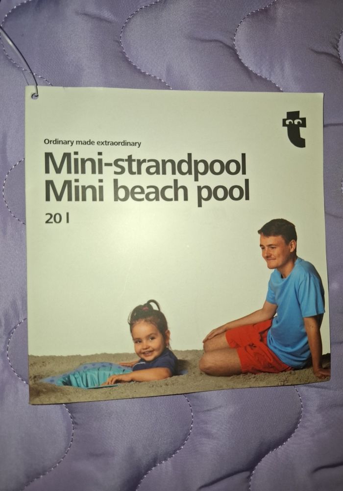 Mini piscine de plage 20 L - photo numéro 2