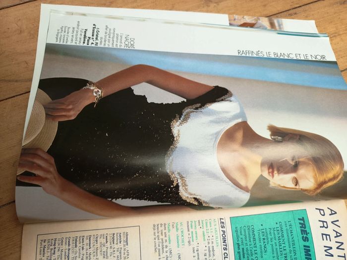 Catalogue tricot pingouin ligne noire vintage - photo numéro 5