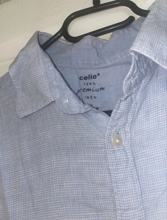 Chemise en lin Celio - photo numéro 3