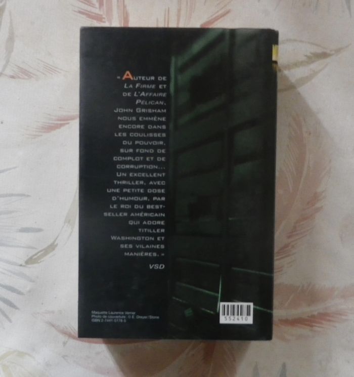 L'Engrenage de John Grisham Ed. France Loisirs - photo numéro 2