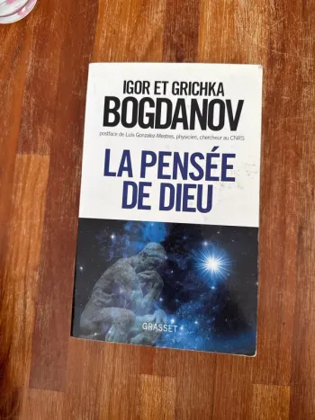 Livre la pensée de Dieu
