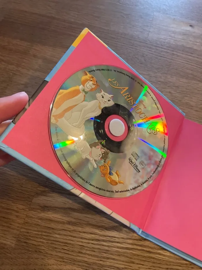 Livre Mon histoire à écouter Les aristochats avec 1 CD audio - photo numéro 3