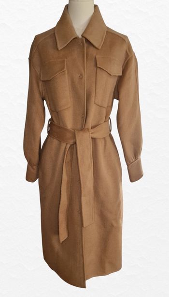 Manteau long camel Liu Jo taille 34