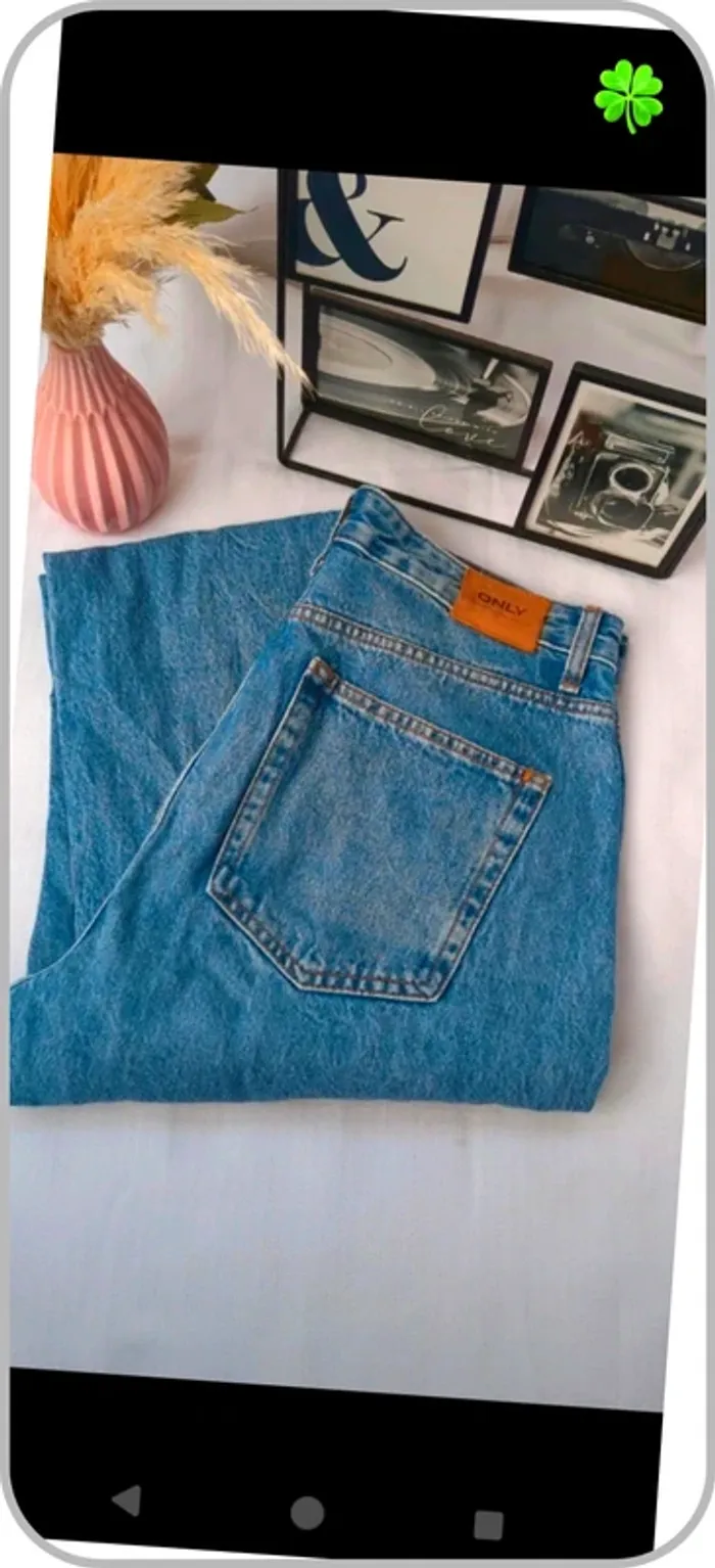 Jeans femme Only fendu XL - photo numéro 2