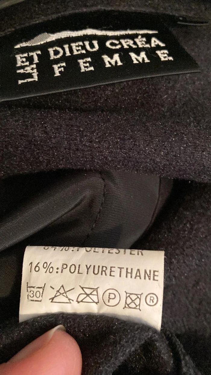 Imperméable long noir - photo numéro 8
