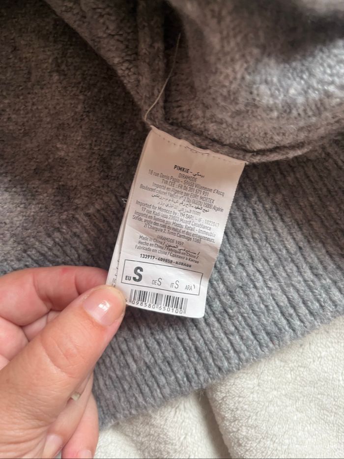 Pull gris - photo numéro 5
