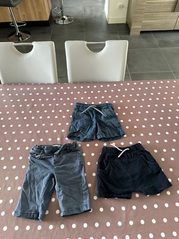 Lot de short