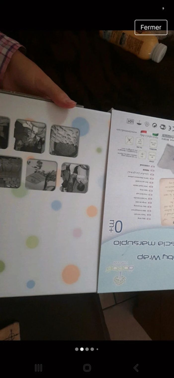 Echarpe bébé nourrisson - photo numéro 2