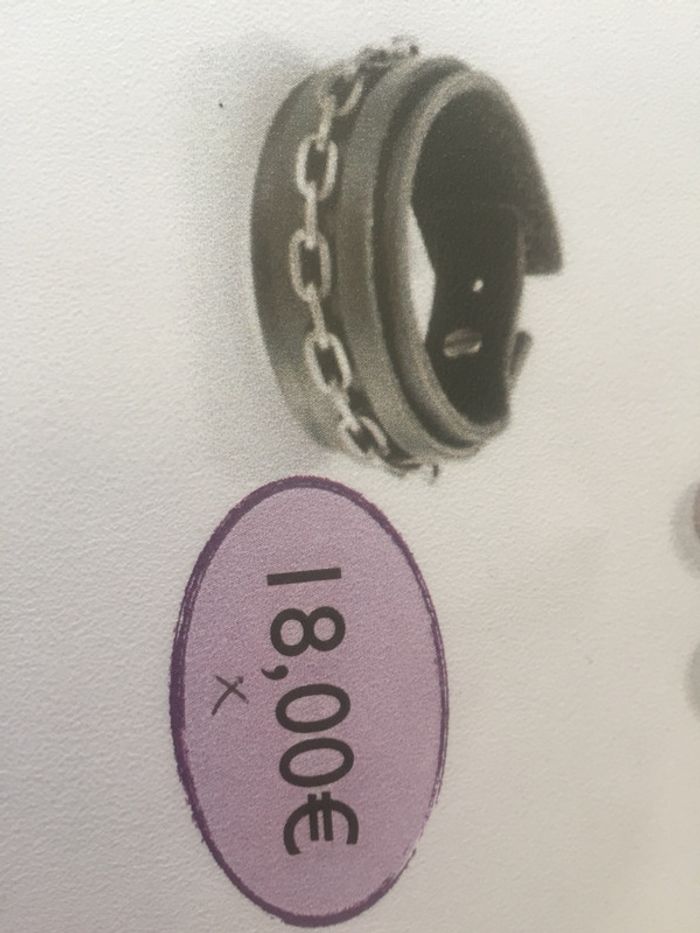 Bracelet en cuir noir - photo numéro 2