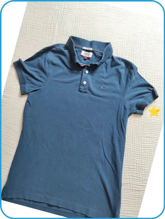 Polo bleu marine/ tommy jeans/ S