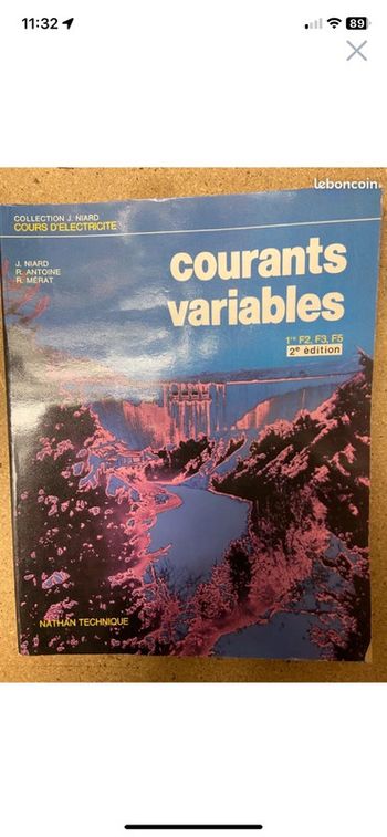 Courant variable Nathan technique