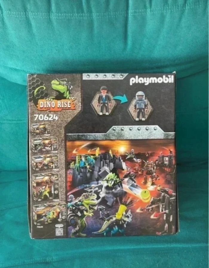 Playmobil - Tyrannosaure et robot géant - photo numéro 2