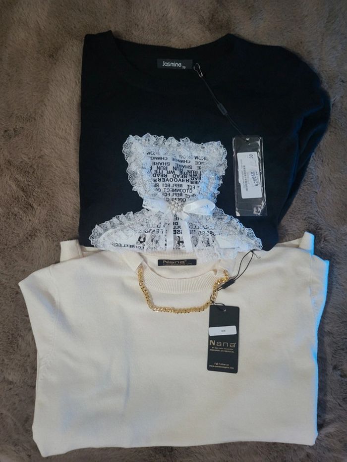 Lot de 2 pulls neufs avec étiquettes🧸 - photo numéro 4