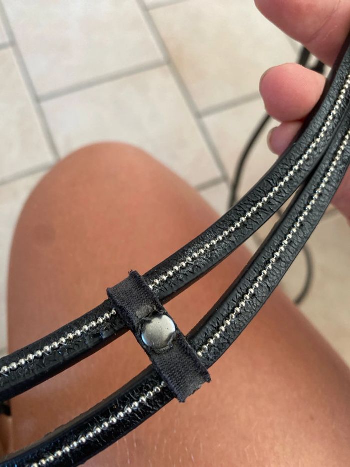 Ceinture double noir - photo numéro 3