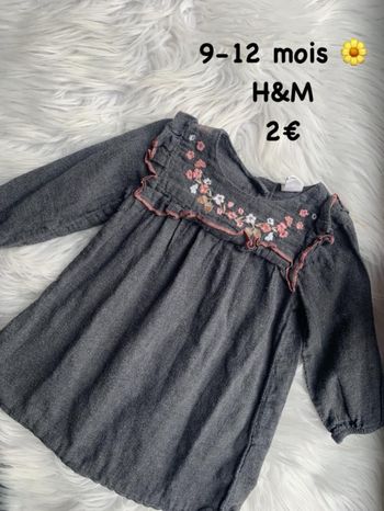 Tunique 🌼 9-12 mois 🌼 H&M