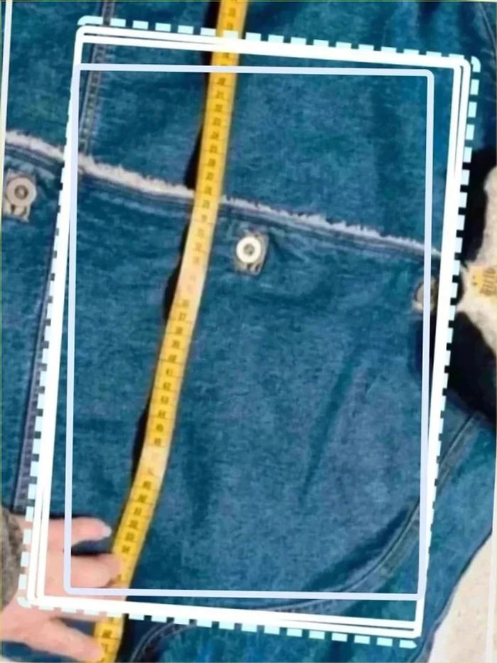 Veste fourré jeans globe trotter - photo numéro 12