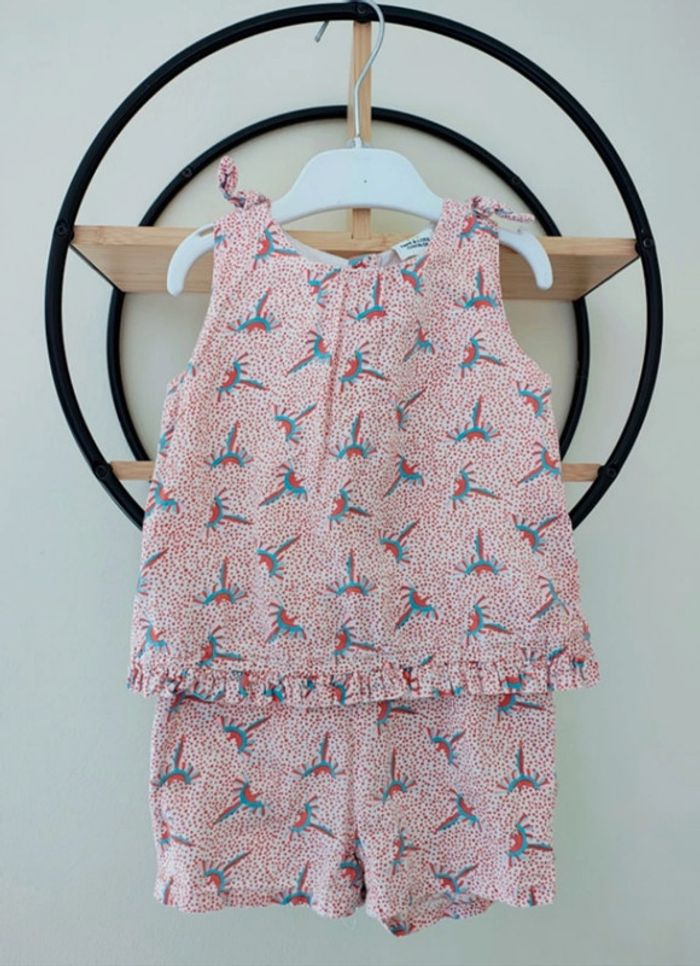 23 mois 2 ans combishort été Tape à l'oeil