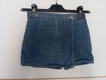 Jupe-short en jean 8 ans