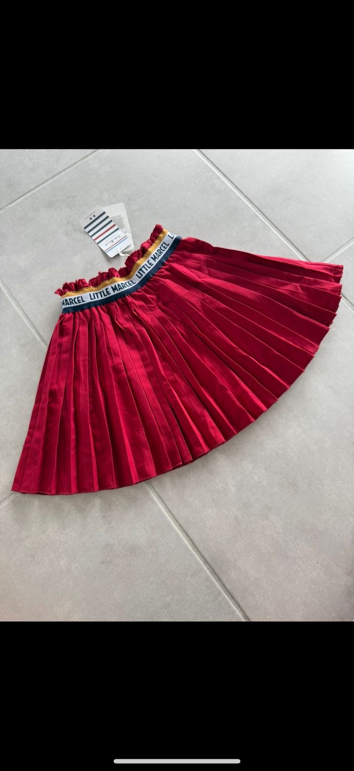 Jupe plissée Little Marcel 6 ans