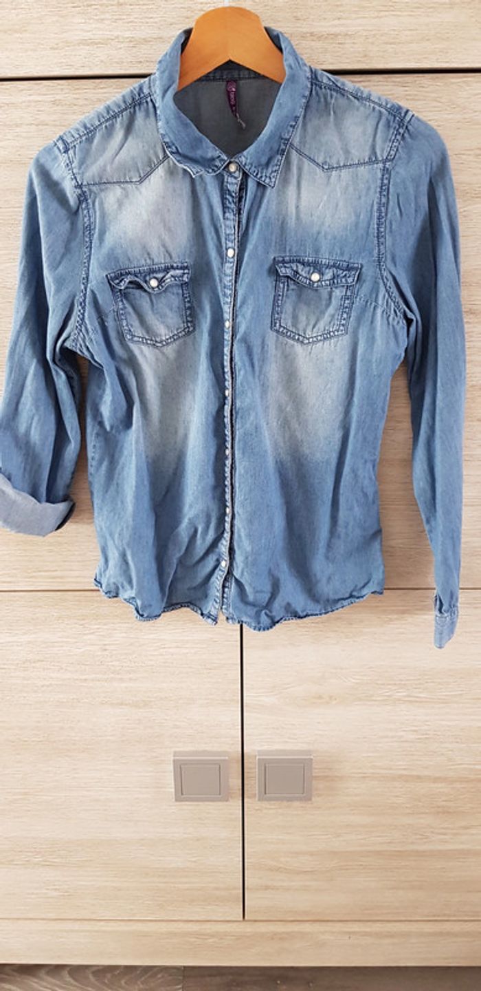 Chemise en jean 16 ans