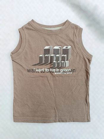 🔸 Débardeur Marron - In Extenso 24 Mois🔸