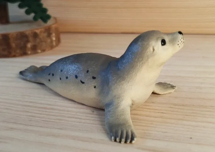 Schleich phoque a pois Figurine animal de la Mer - photo numéro 2