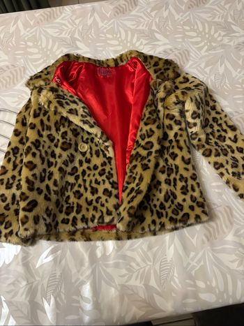 Veste léopard 8 ans