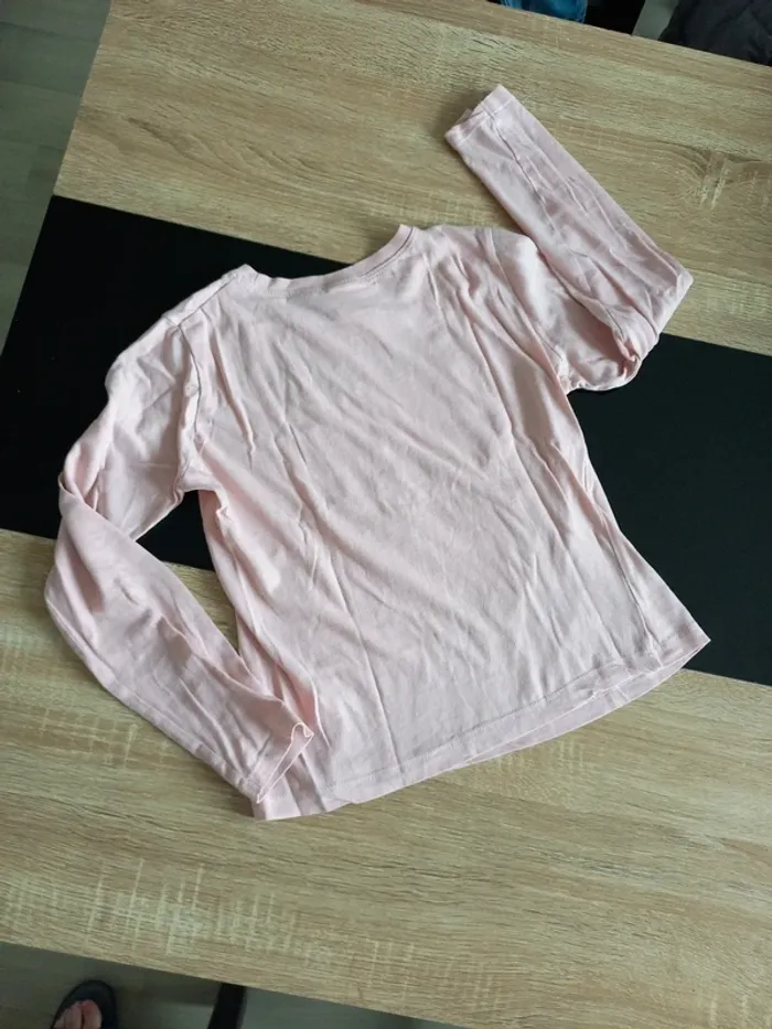 Tee-shirt manches longues fille 10 ans - photo numéro 5