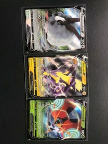 Lot de 3  cartes pokemon