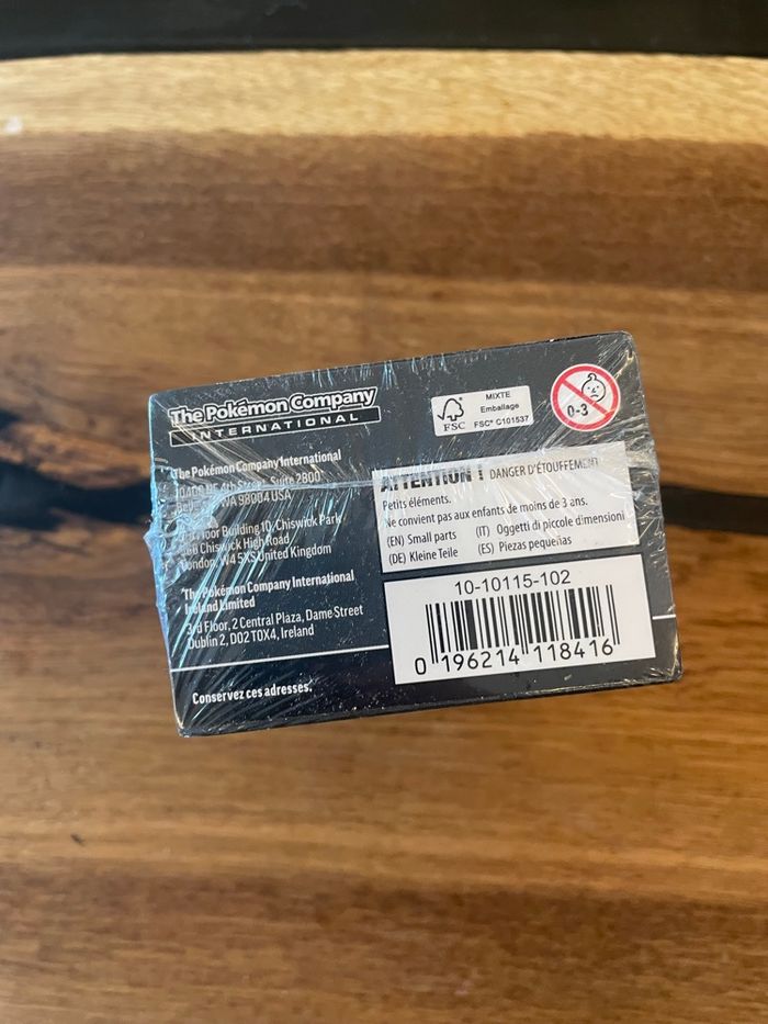 Bundle Foudre Noire 10.5 Pokémon Scellé Neuf FR - photo numéro 6
