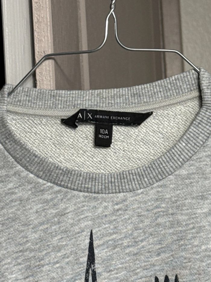 Pull Armani Exchange 10 ans - photo numéro 3