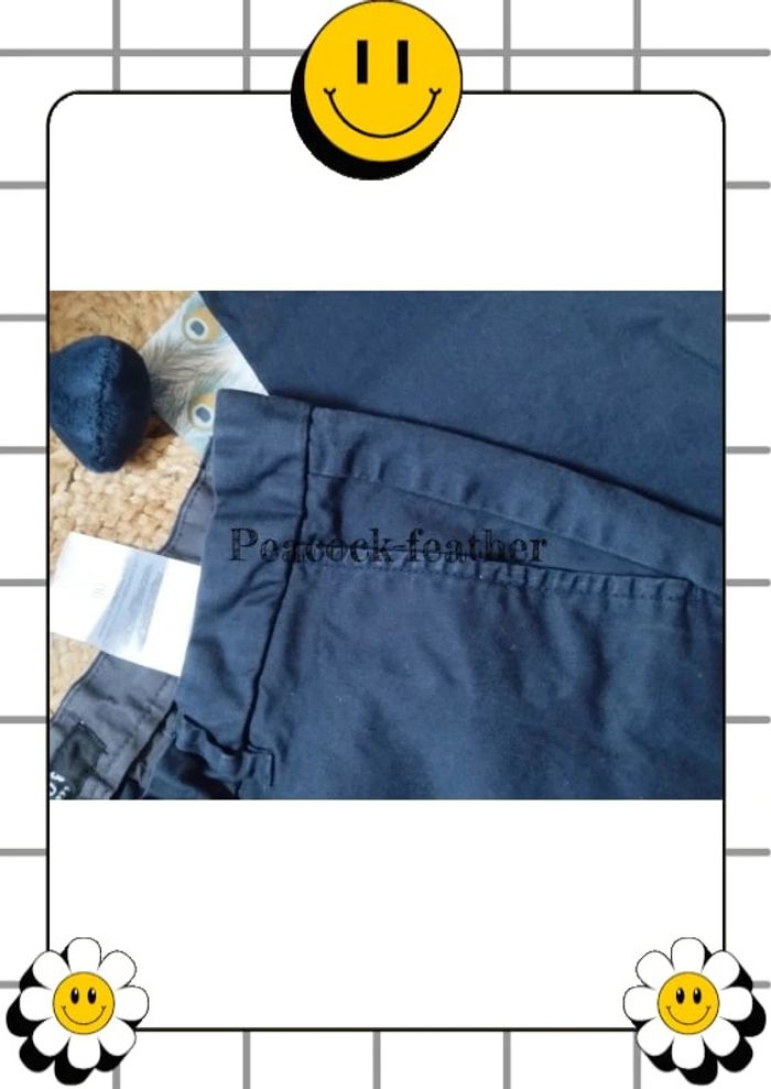 Pantalon Chino bleu smog 40 - photo numéro 7