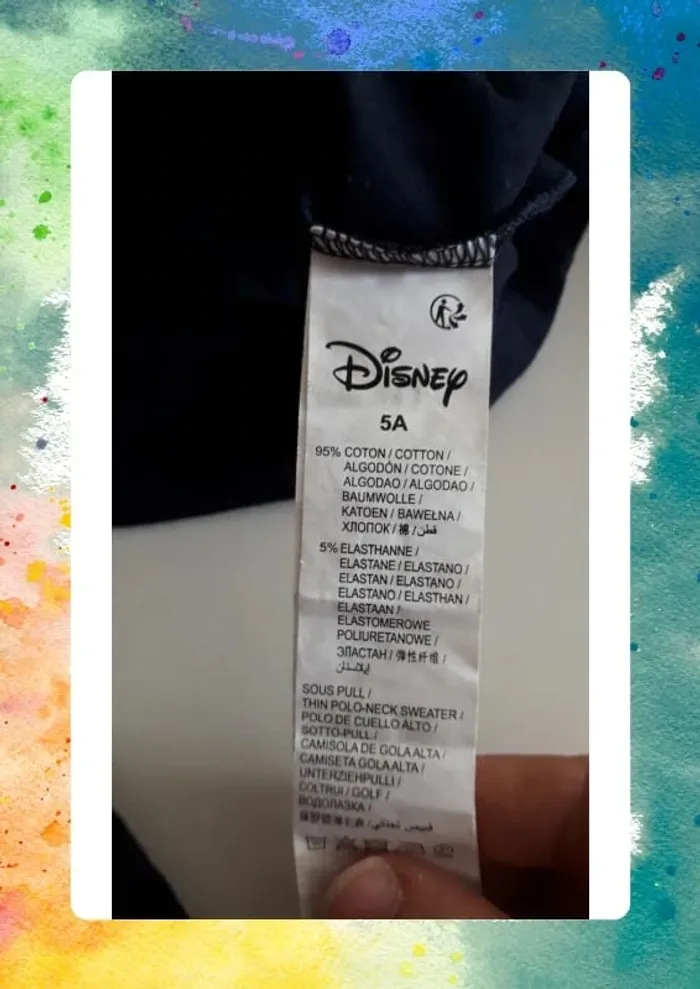 Sous pull Minnie Disney a paillettes - photo numéro 5