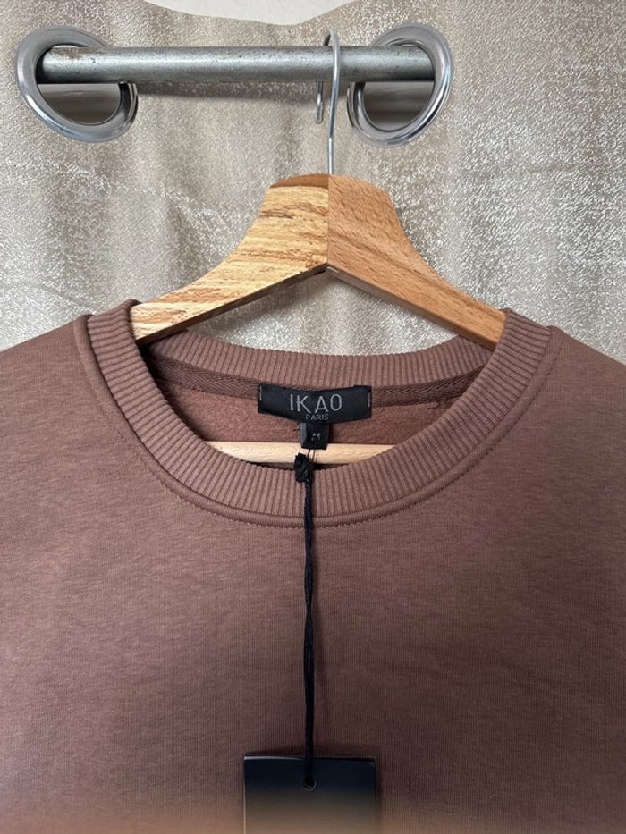 Sweat Fearless marron – Taille M – Neuf avec étiquette - photo numéro 2