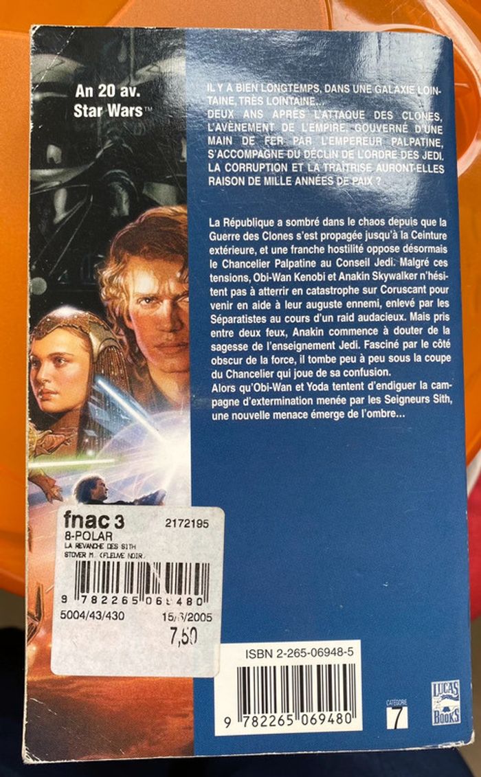 Livre Star Wars episode III - photo numéro 2