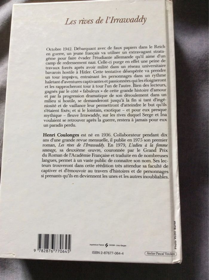#les rives de l’Irrawaddy Henri Colonges - photo numéro 3