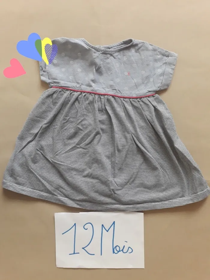 Robe MC body intégré 12 Mois