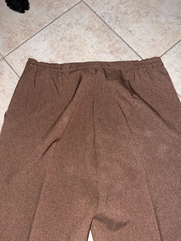 Bermuda marron Bleu bonheur taille 48 - photo numéro 5