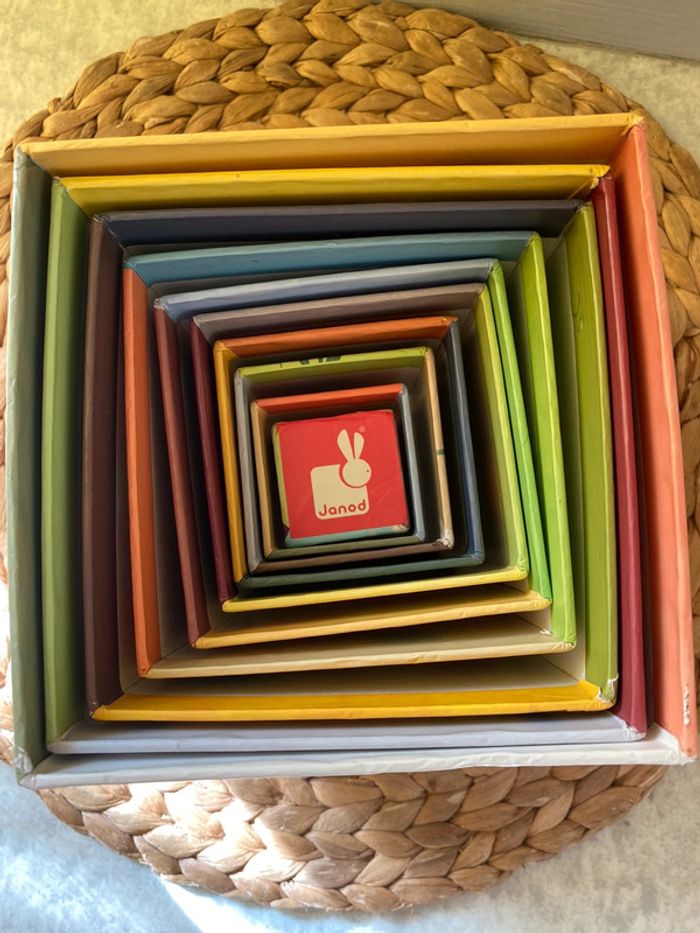 Janod Cubes à empiler - photo numéro 4