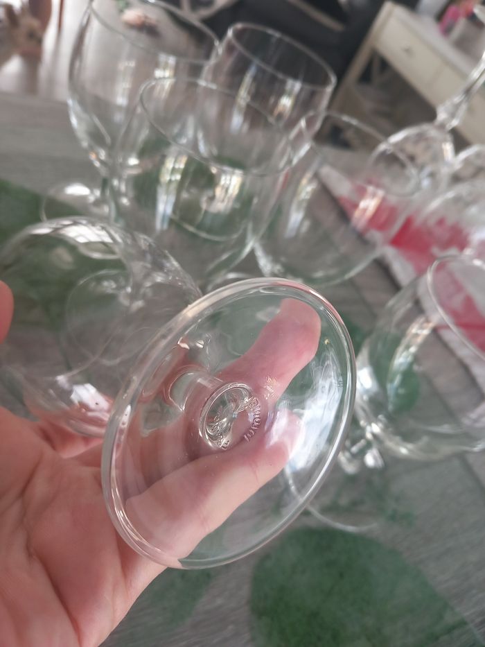 Lot de 6 verres à pieds - photo numéro 3