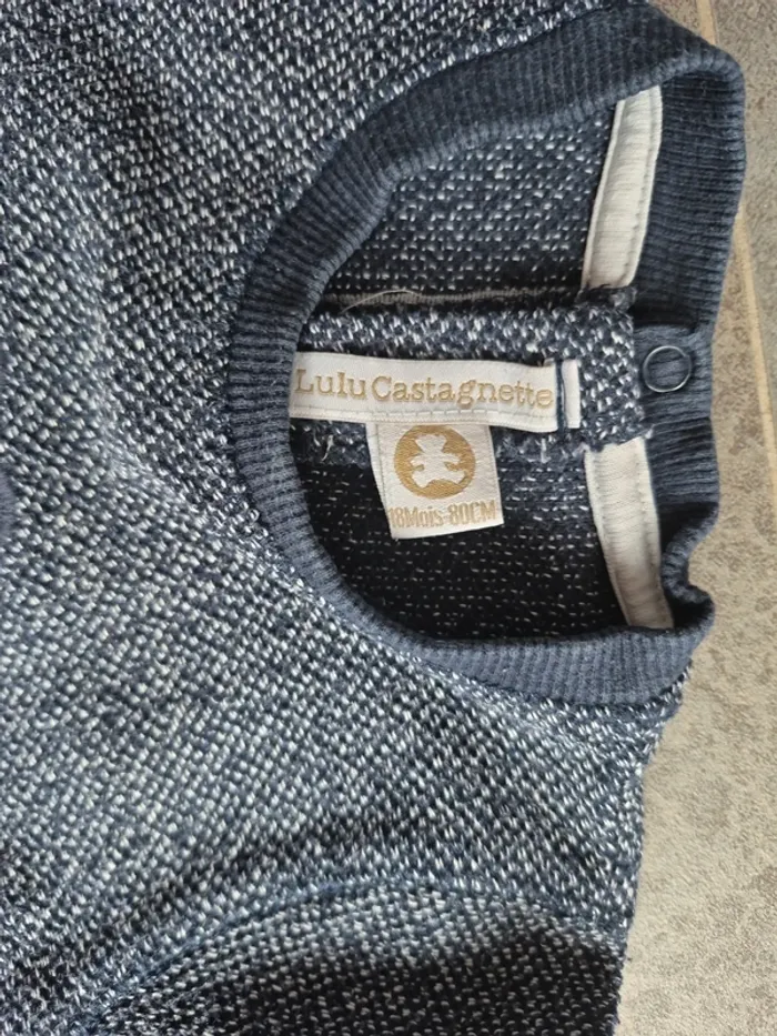 Lot de 2 pulls 12 - 18 mois bébé garçon - photo numéro 9
