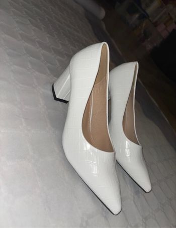 Talon blanc femme taille 42