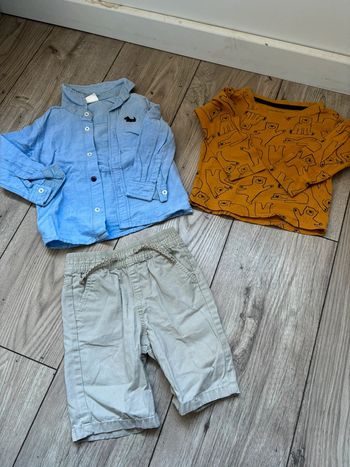 Lot vêtements garçons 12-18 mois