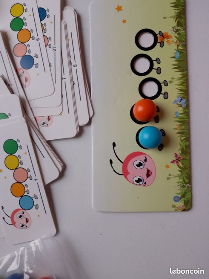 Jeu la chenille des couleurs - photo numéro 2