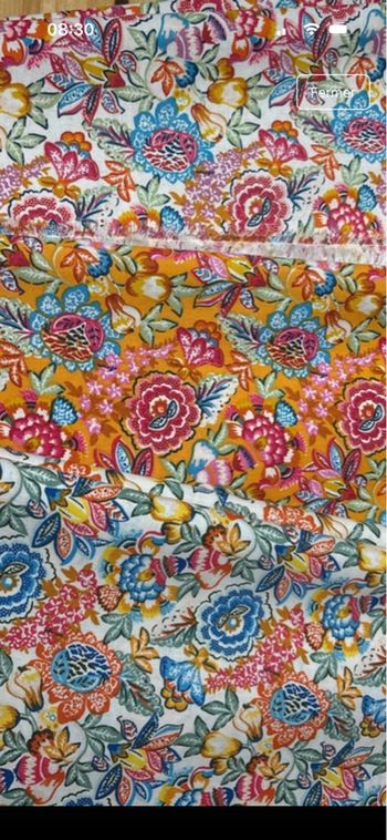 Lot 3 coupons coton
