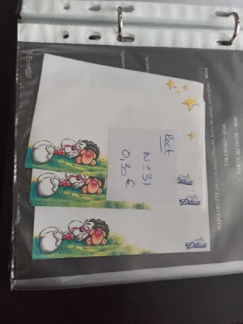 Feuille Diddl rectangulaire 31 0,30€