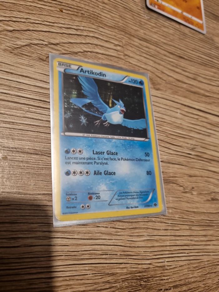 Carte pokémon artikodin HOLO 27/99 fr année 2012 - photo numéro 7
