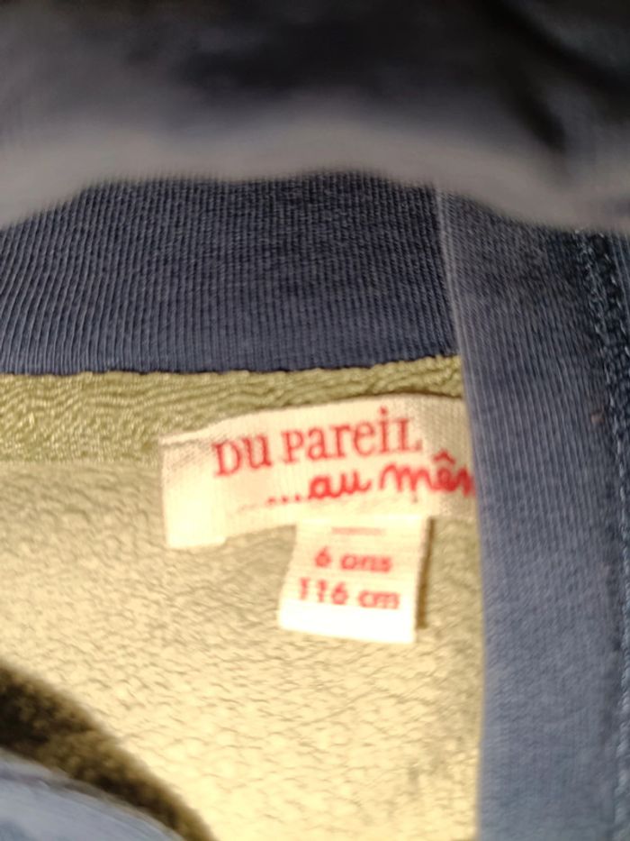 Gilet zippé serpent 6 ans - photo numéro 2